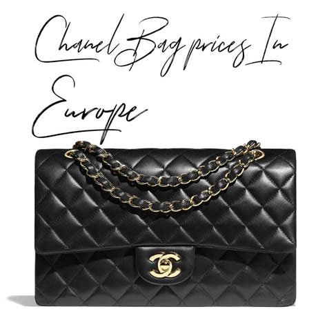 europe chanel bag price